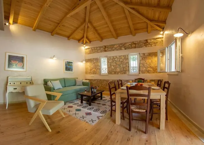 Avli - Tranquil Stonehouse In Lefkada * Alexandros