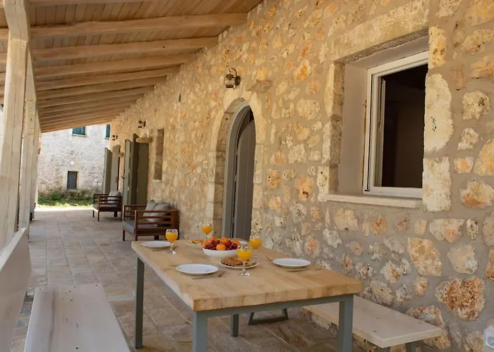 Avli - Tranquil Stonehouse In Lefkada Nyaraló Aléxandrosz
